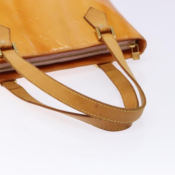 LOUIS VUITTON Monogram Vernis Houston Bag Marshmallow Pink M91302 - Picture 7 of 13